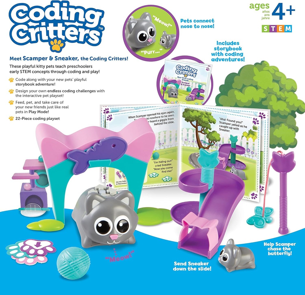 Coding Critters Scamper &amp; Sneaker(15pcs)
