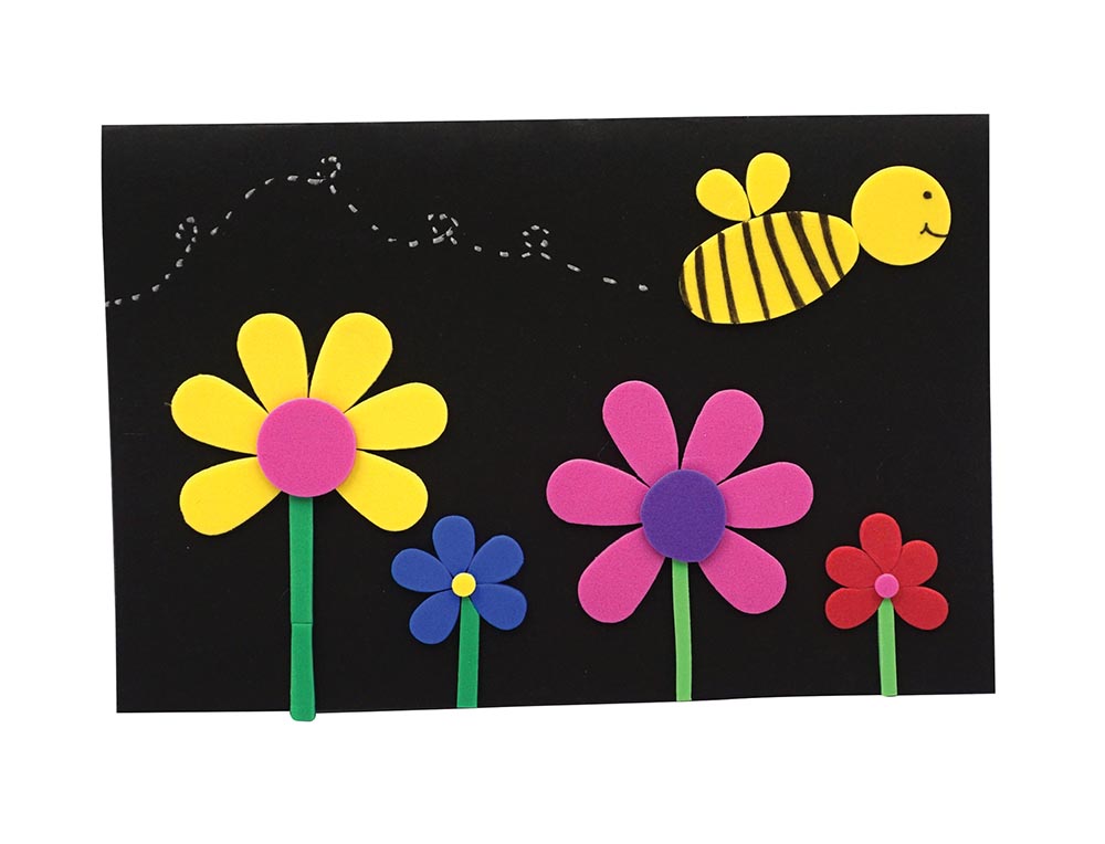 WONDERFOAM PEEL N STICK SHAPE ASST COLOR 720CT