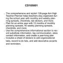 AIM HIGH TEACHER PLANNER (1book 46stickers)