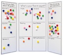 SELFADHESIVE POMS ASST 8 COLORS 240CT