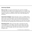 ERIC CARLE ALPHABET LEARNING CARDS (14cm x 10.5cm)     (104 cards)