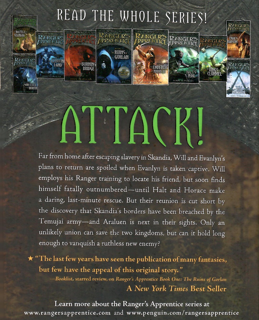 The Battle for Skandia: Book 4 (Ranger's Apprentice) (10+yrs)