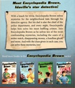 Encyclopedia Brown, Super Sleuth #26 (8-12yrs)