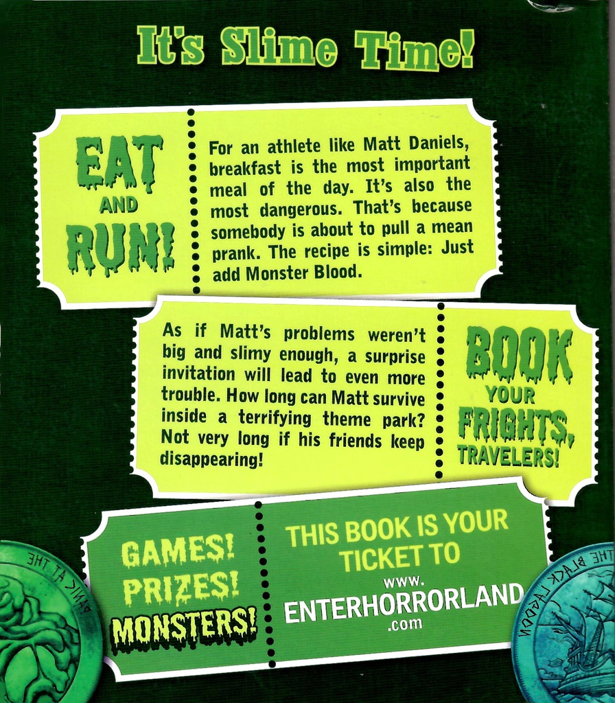 GOOSEBUMPS HORRORLAND #03: MONSTER BLOOD FOR BREAKFAST! (8-12yrs)