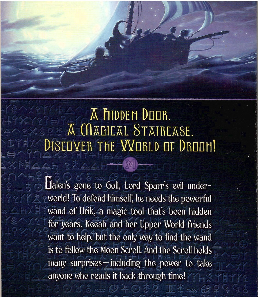 SECRETS OF DROON #15: THE MOON SCROLL (7-10yrs)