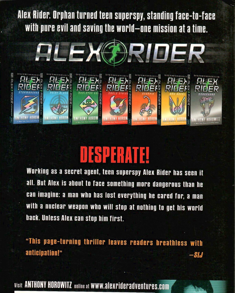 Skeleton Key (Alex Rider Adventure #03) (10+yrs)