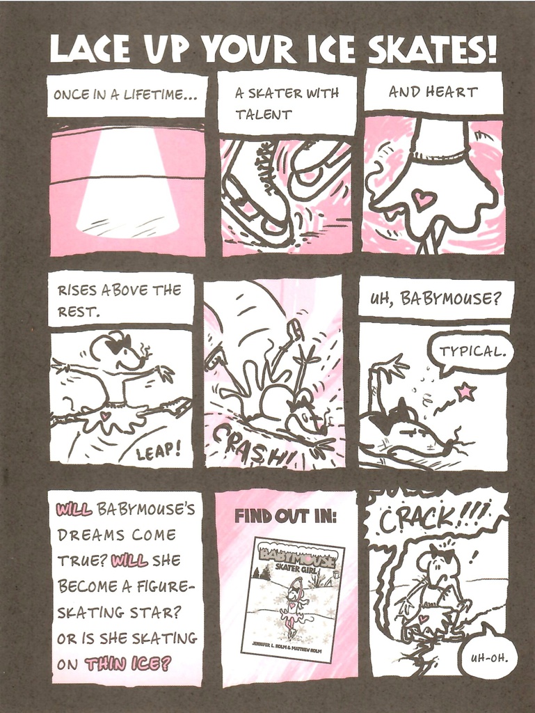Babymouse #7: Skater Girl (7-10yrs)