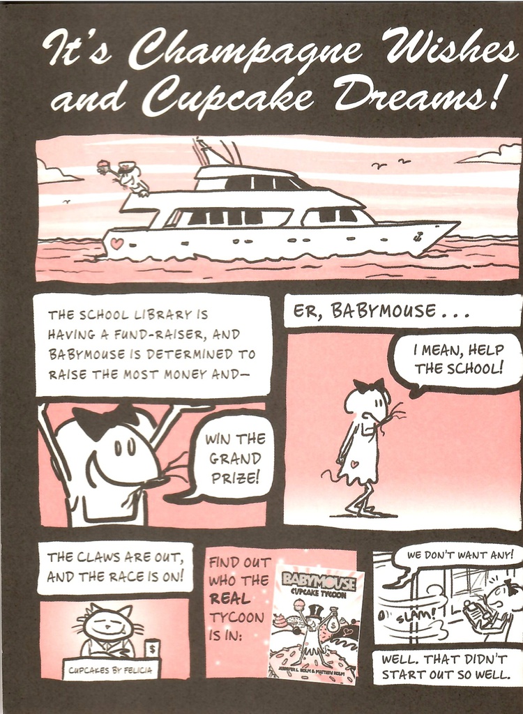 Babymouse #13: Cupcake Tycoon (7-10yrs)
