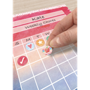 Watercolor Planner Mini Stickers