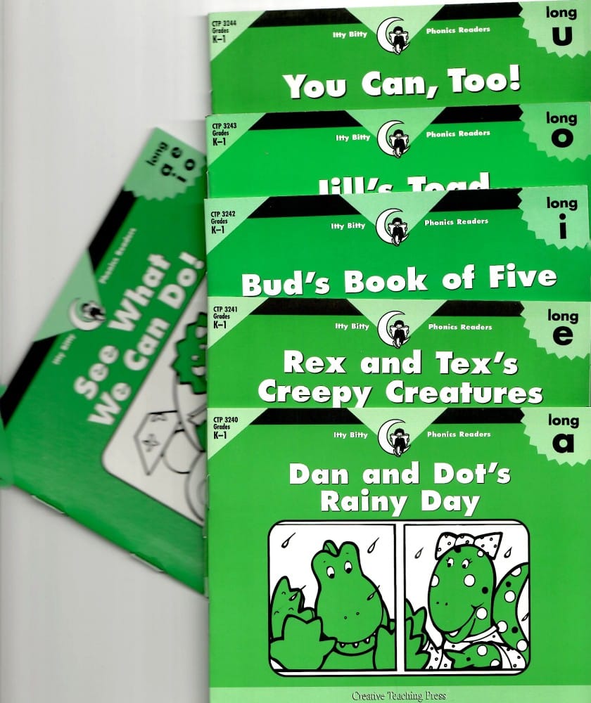 ITTY BITTY Phonics Readers Complete Set