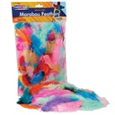 CREATIVITY STREET MARABOU FEATHERS ASSORTED SIZES BRIGHT HUES 14 GRAMS