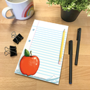 Note Pad Notepad  5¼&quot; x 8¼&quot; (13cm x 21cm) 50 sheets.