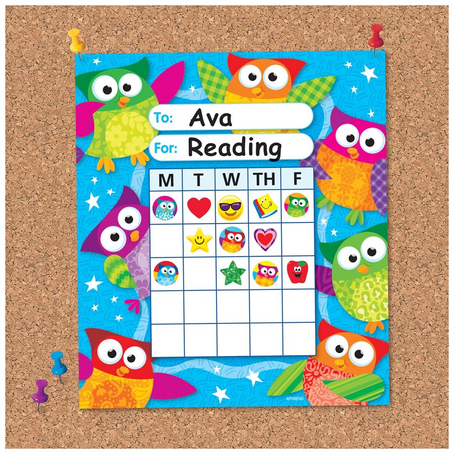 OWL STARS Incentive Pad (36 charts pad)