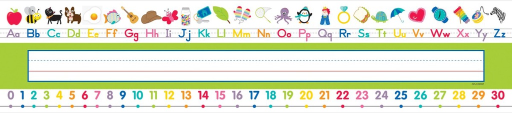 EARLY CHILDHOOD PK-K Nameplates  (45.7cmx10.1cm)(45.7''x3.9'')(36 pcs)