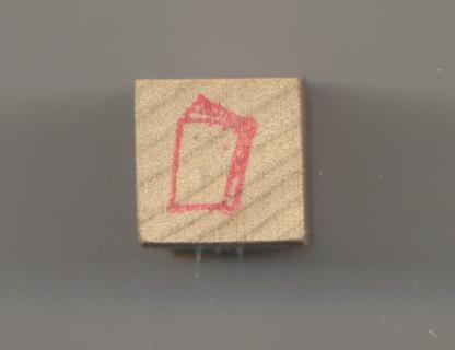 BOOK INCENTIVE STAMP (1.6''x0.4''x0.4'')(4cmx1cmx1cm) (3+yrs)