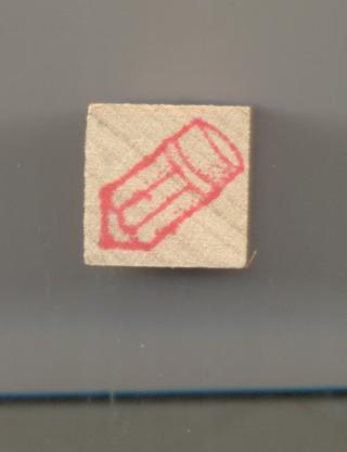 Fat Pencil Incentive Stamp (1.6''x0.4''x0.4'')(4cmx1cmx1cm)