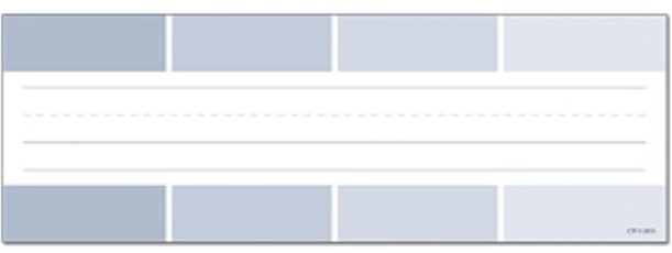 SLATE GRAY PAINT CHIP NAMEPLATES (9.4''x3.2'')(24.1cmx8.2cm) (36 pcs)