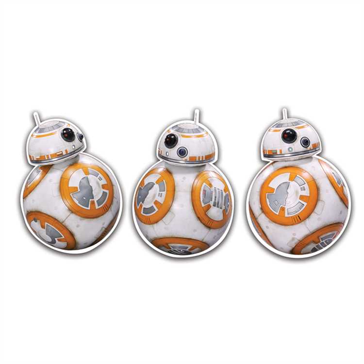 BB-8 STAR WARS Paper Accents  (5.5&quot; (14cm) (36 pcs)