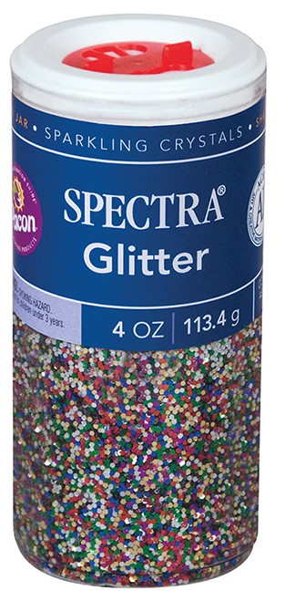 GLITTER 4 OZ(113.4g) MULTI-COLOR