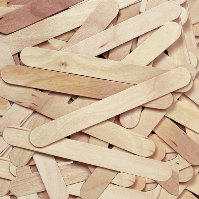 CREATIVITY STREET JUMBO CRAFT STICKS (6&quot;X0.75&quot;)  (15.2cm x 1.9cm) NATURAL (500pcs)