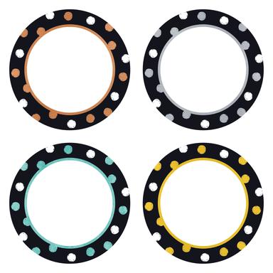 I*Metal Dot Circles Classic Accent Variety pack  (5.5''(13.9cm) (36 pcs)
