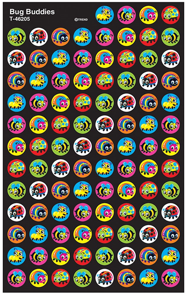 Bug Buddies Mini Stickers (8sheets)(0.3''-1cm)