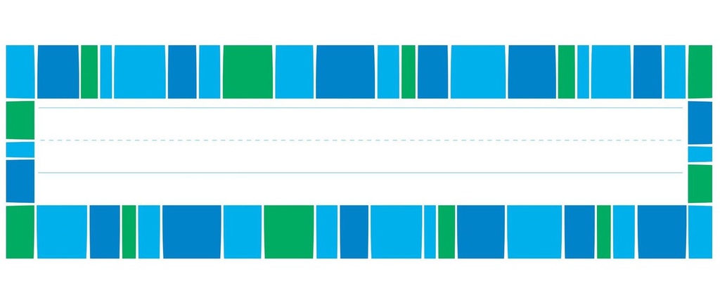 Stripe-tacular Cool Blue