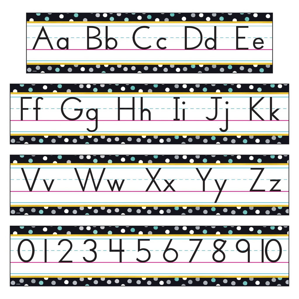 I*Metal Alphabet MINI B.B.SET (6 pcs)