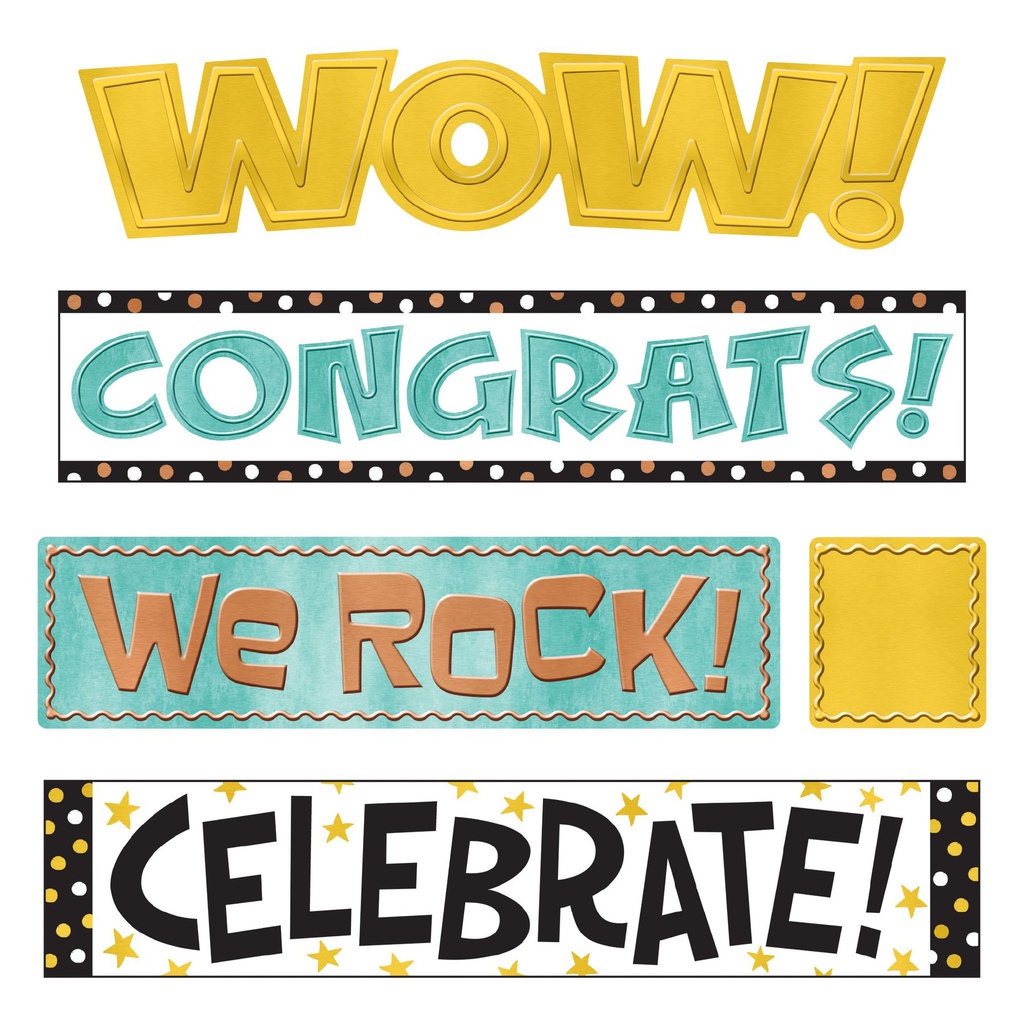 I*Metal Wipe-Off Celebration Signs Mini BB Set (25.5''=64.7cm)(9pcs)