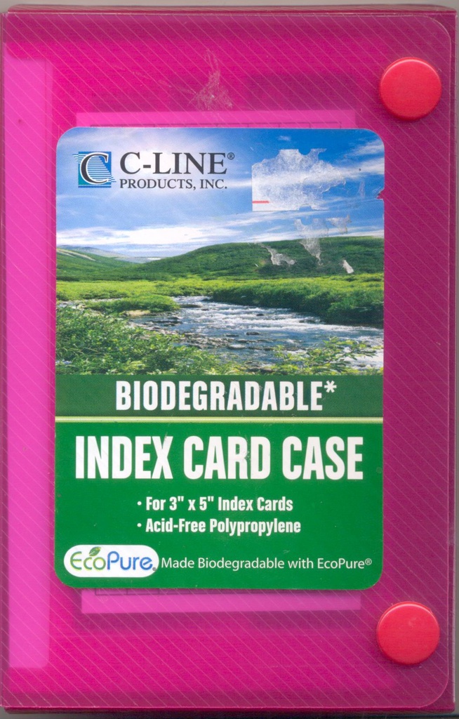 Index Cards &amp; Case Combo (13.5cmx 9cm)