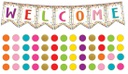 Confetti Pennants Welcome Bulletin Board Set  (60pcs)