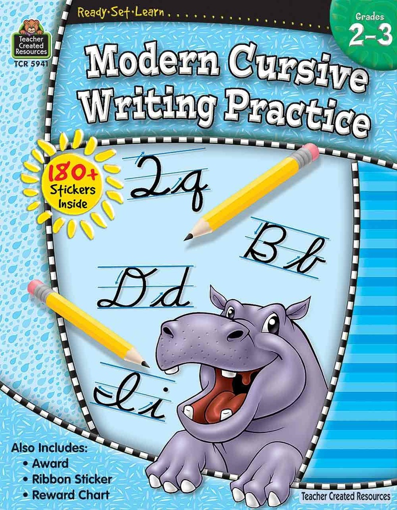 RSL: Modern Cursive Writing Practice (Gr: 2-3)