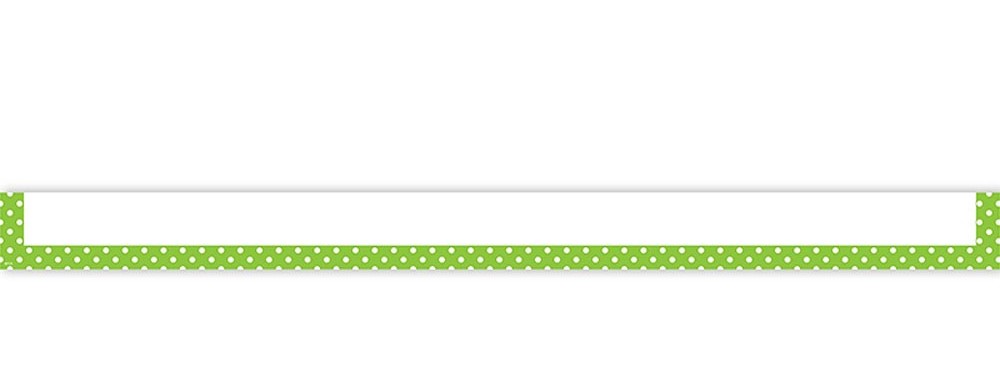 Lime Polka Dots Magnetic Pockets - Extra Large (62.2cm pocket x 66cm)   (4 set)