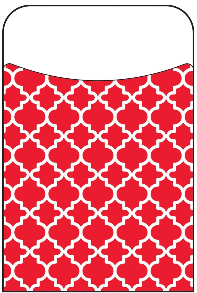 Moroccan Red (8.8cm x 13.3cm)    (40 pockets)