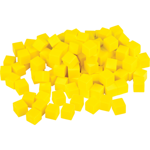 Foam Base Ten: Ones Cubes (500pcs)(1-unit cubes. All based on 0.375''- 1cm units)