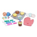 Bake &amp; Decorate Cupcake Set Wooden Toys (3-6yrs)