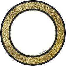 Gold Glitter Dots Sparkle &amp; Shine Colorful Accents (5''(12.5cm) (36 pcs)