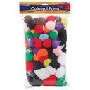 CREATIVITY STREET COLOSSAL POMS ASSORTED SIZES COLOSSAL POMS (1 LB)