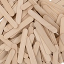 CREATIVITY STREET JUNIOR CRAFT STICKS 2.5&quot; x 3/8&quot; (6.4cm x .95cm) NATURAL (150 pcs)