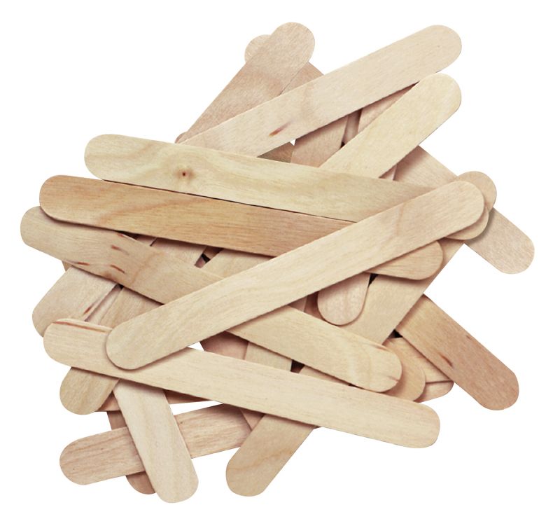 CREATIVITY STREET REGULAR CRAFT STICKS 4-1/2&quot; X 3/8&quot; NATURAL (1000pcs)