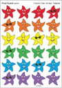 Colorful Star Smiles, Fruit Punch scent Scratch 'n Sniff Stinky Stickers (96 Stickers)(0.8''-2cm)