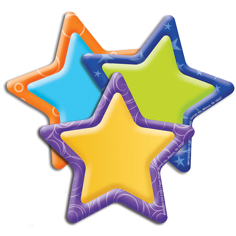 COLOR MY WORLD STARS  Accents (5.5''=14cm) (36pcs)