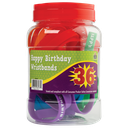 HAPPY BIRTHDAY Wristbands (36 pcs)(7.25''-18.4cm)