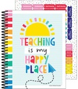 HAPPY PLACE TEACHER PLANNER BOOK (116 stickers)