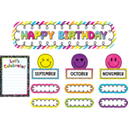 Brights 4Ever Happy Birthday Mini BB Set 20.5&quot;x5.5&quot;(52.07cmx13.9cm) (50pcs)