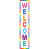 *Colorful Welcome! Banner (8''x39'')(20.3cmx99cm) (1pc)