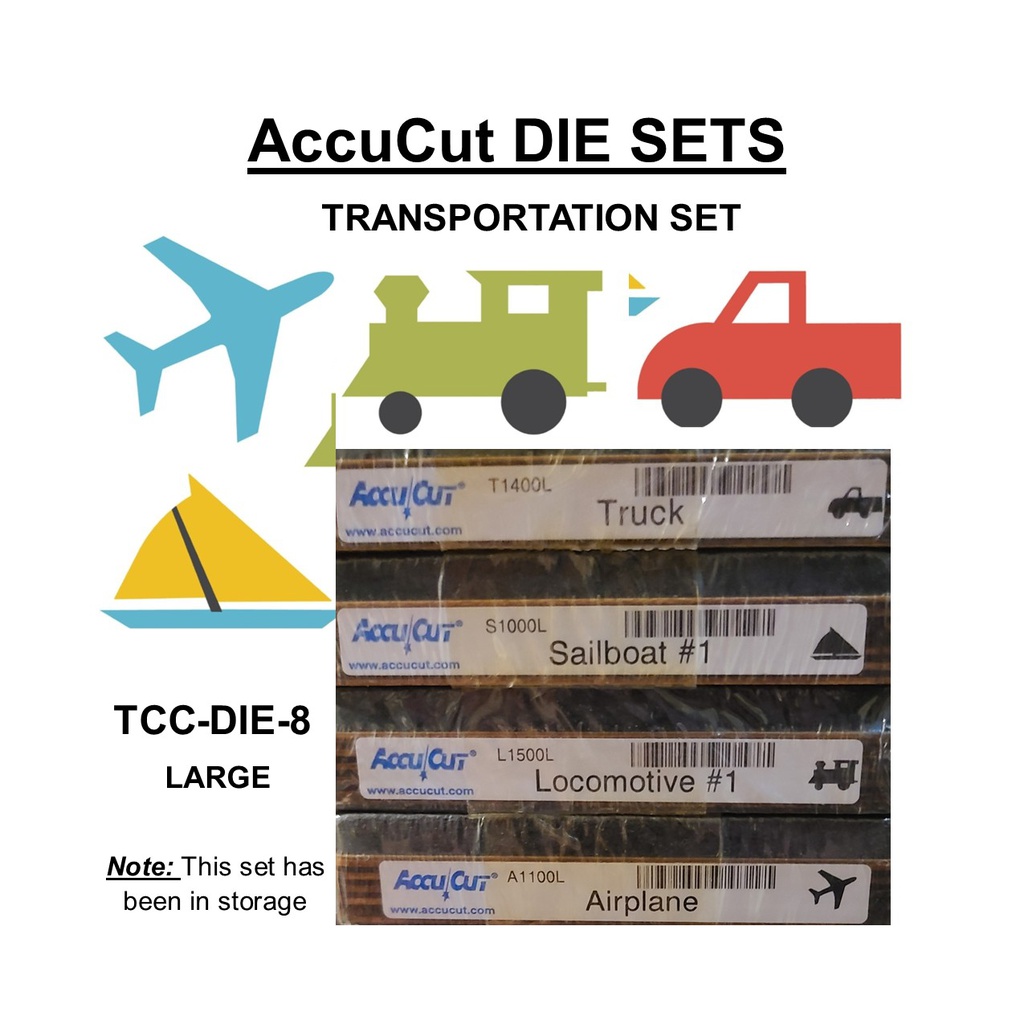 ACCUCUT  DIE SET (9) SPRING/SUMMER (4 DIES)