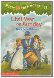 [9780679890676] Magic Tree House #21: Civil War on Sunday (6-9yrs)