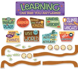 [CDX110391] Nature Explorer Learning Can Take You Anywhere Mini BB Set (52pcs)(54.5cmx15.5cm)(21.4''x6'')