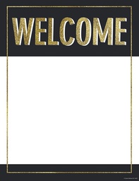 [CDX114247] SPARKLE and SHINE WELCOME Chart (55cmx43cm)(21.6''x17&quot;)